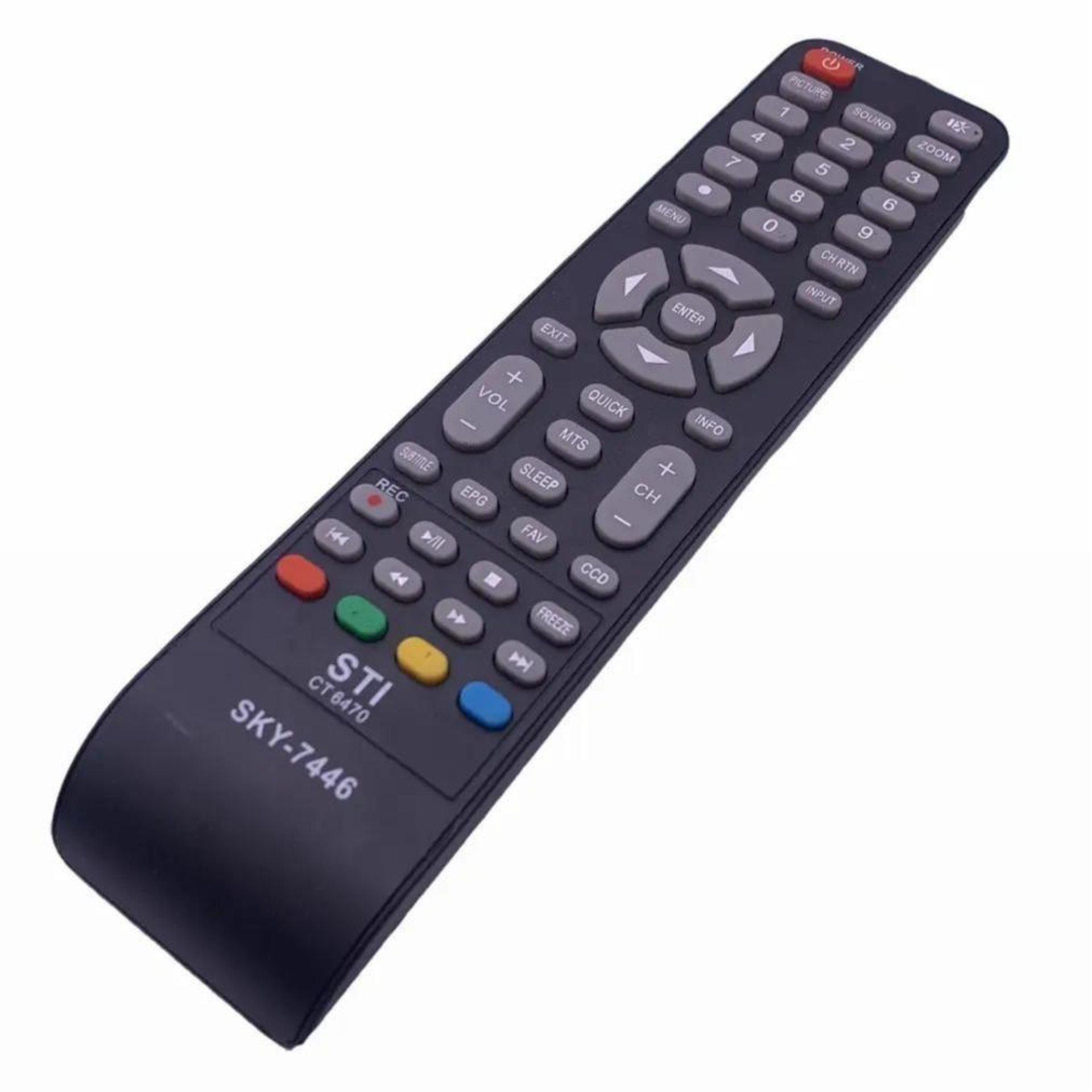 Controle Remoto TV LCD 7446 Modelo SKY-7446 Compatível com TVs Toshiba LCD Fácil de Usar e Eficiente