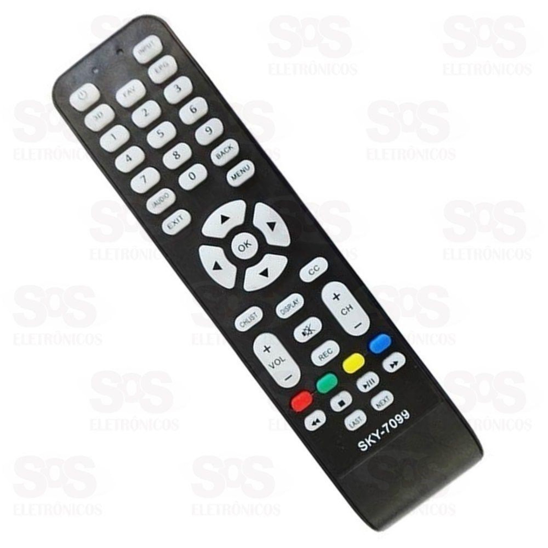 Controle Remoto Compativel Universal Com Aoc Led Lcd Le-7099