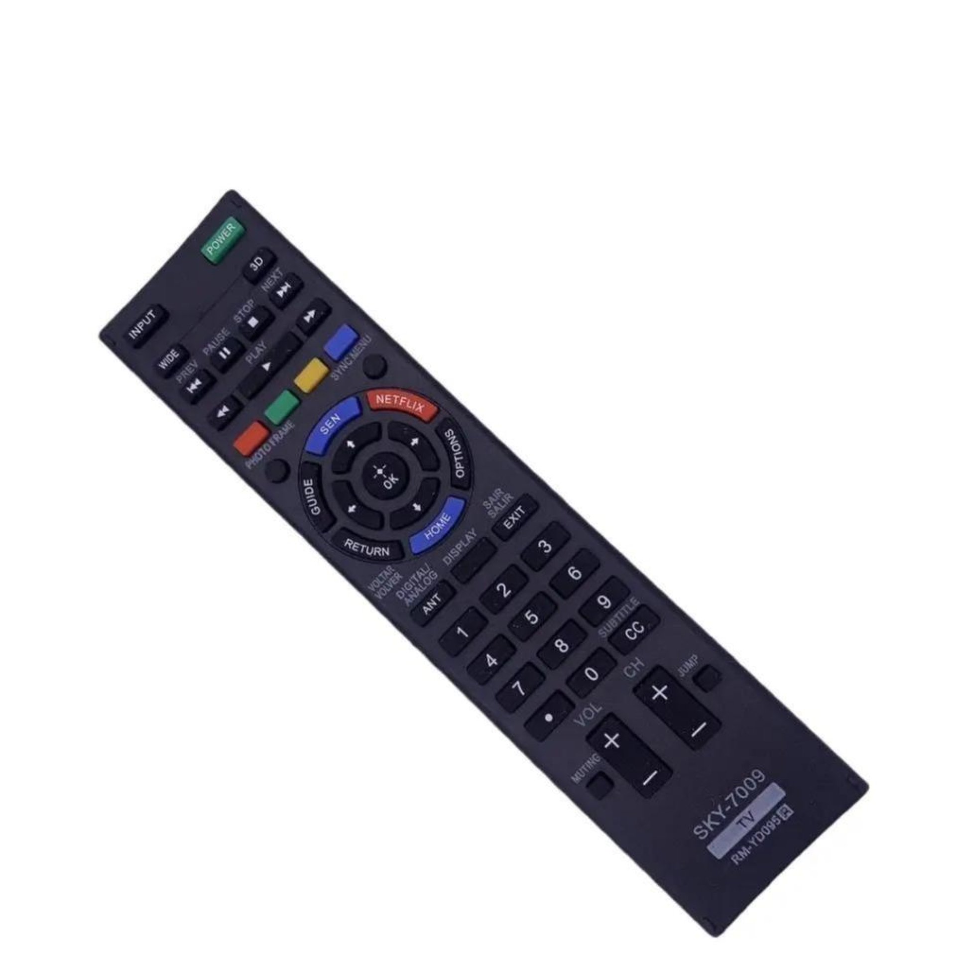 Controle Remoto Tv Netflix Smart 7009