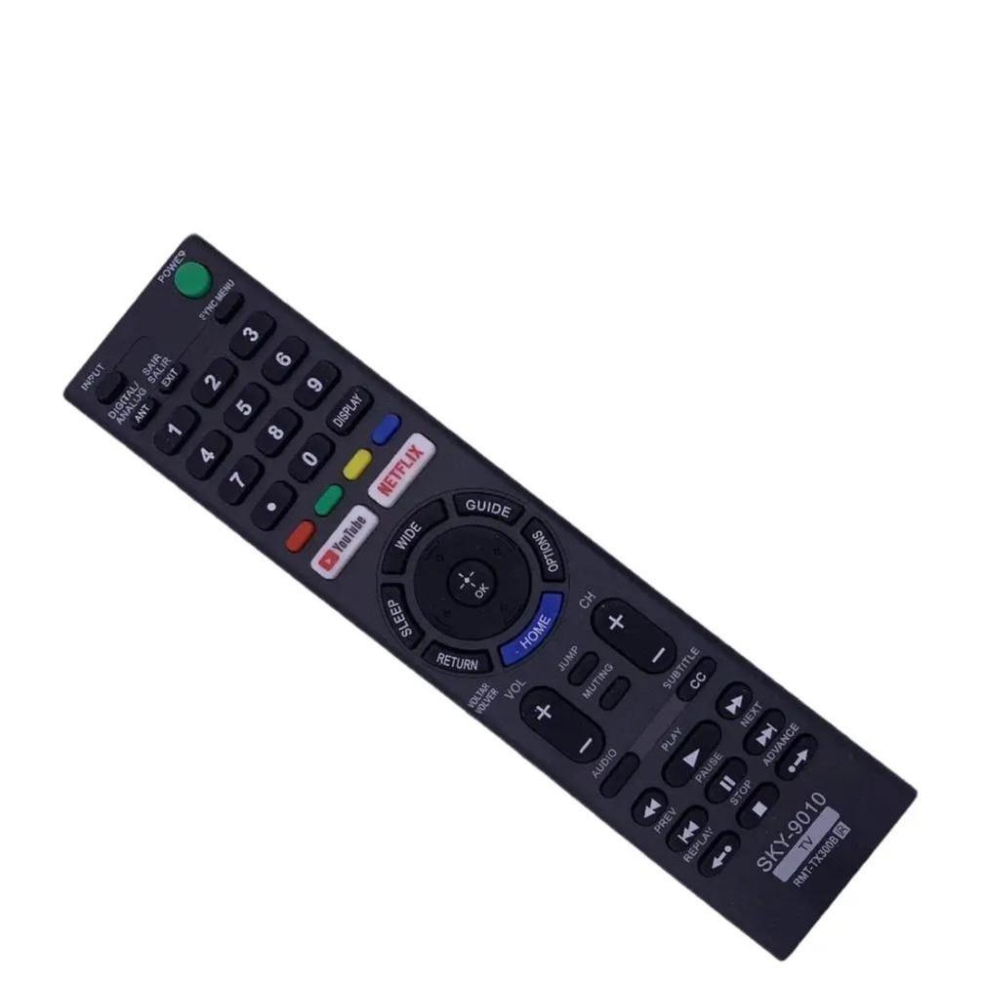 Controle Remoto Tv  Led Netflix Youtube 9010 9021