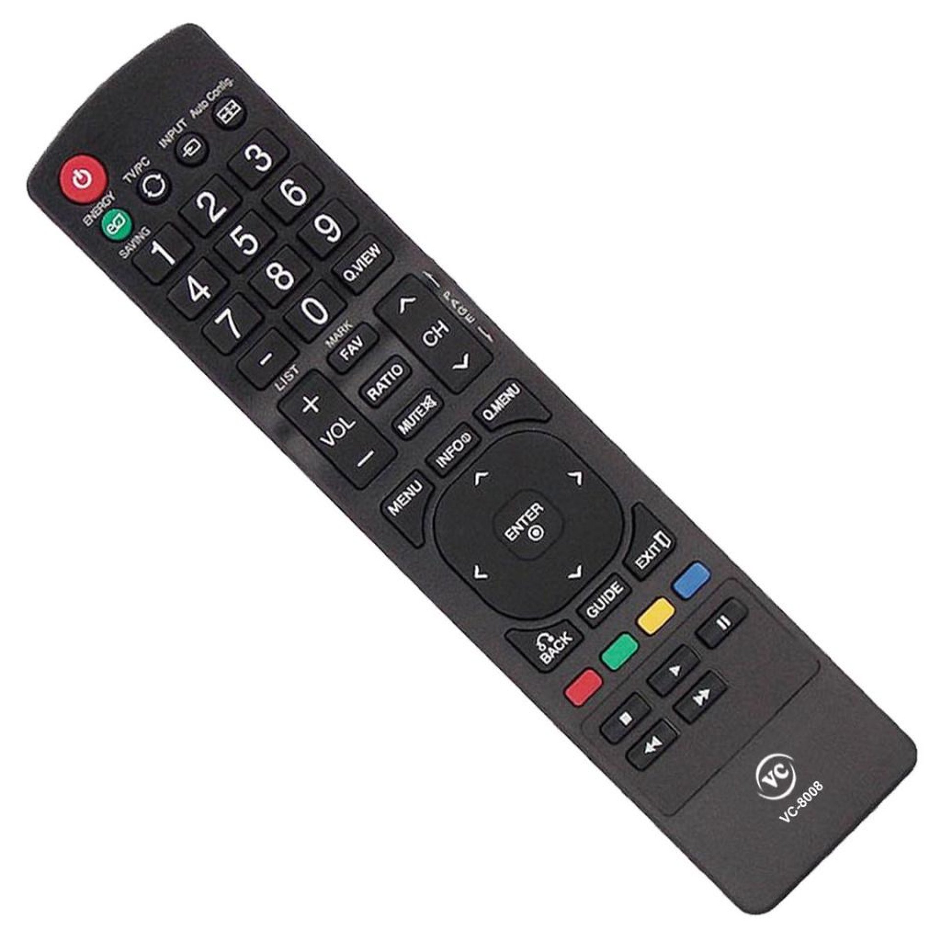 Controle Remoto Tv Universal Smart Netflix Amazon 8035