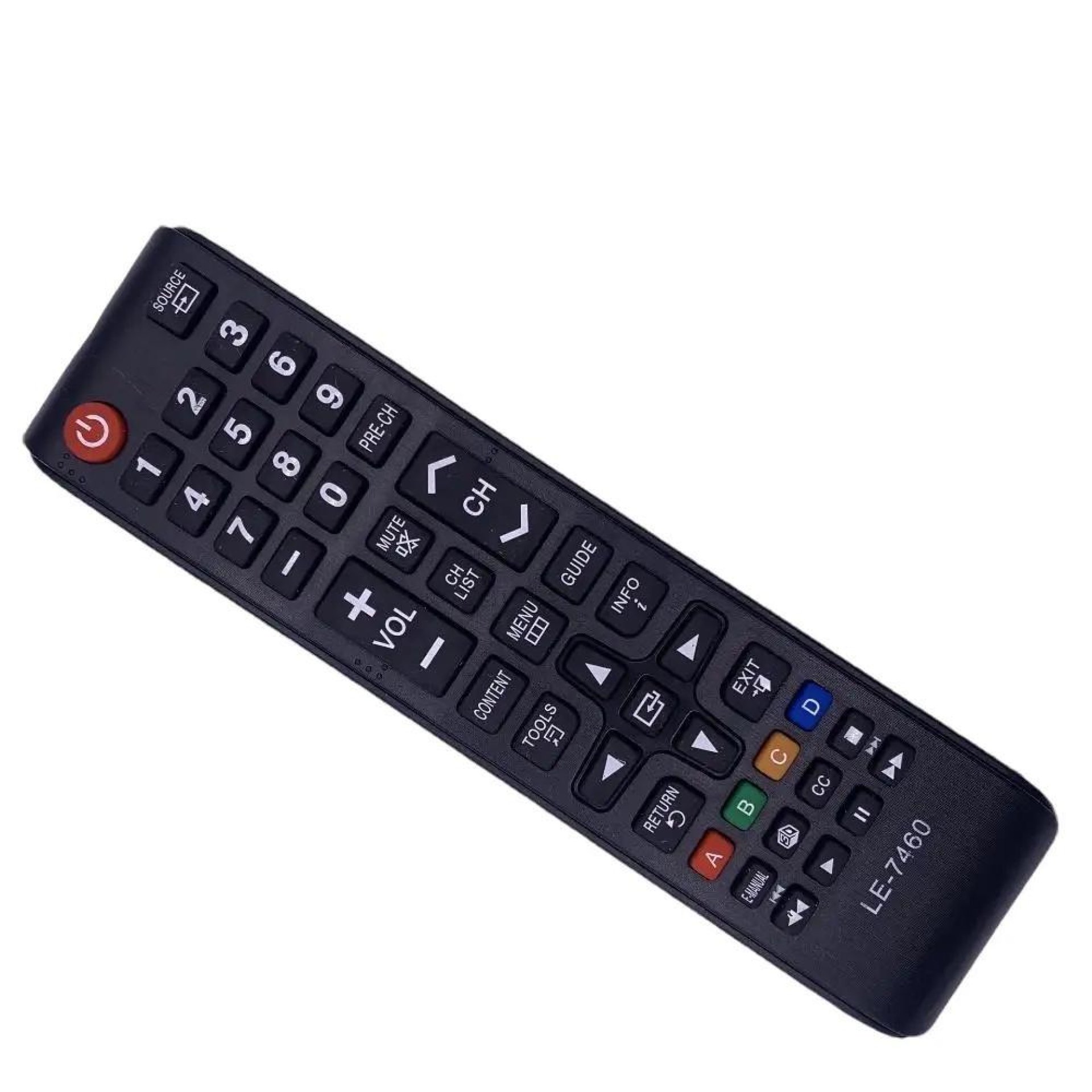 Samsung Controle Remoto TV 3D LED LCD 7460 LE-7460 para Televisão Inteligente